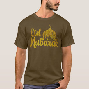 T-shirt Sery Moubarak Eid Alfitr Moubarak Kareem Happy Ram
