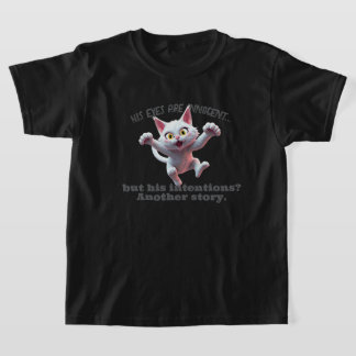 T-shirt Ses yeux sont innocents mais ses intentions sont a