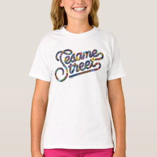 T-shirt Sésame Sésame   Logo Doodle