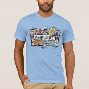 T-shirt Sésame Sésame Sesame Pals signe de Doodle