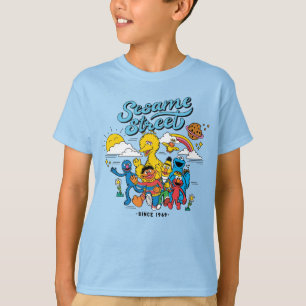 T-shirt Sesame Street   Amis depuis 1969