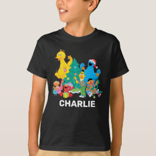 T-shirt Sesame Street   Bodysuit Noël pour bébé