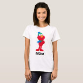 T-shirt Sesame Street | Elmo en hiver (Devant entier)
