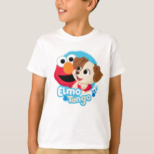 T-shirt Sesame Street Elmo & Tango Badge