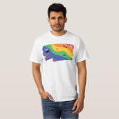 T-shirt Sesame Street Pals Rainbow (Devant entier)