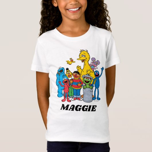 T-Shirt Sesame Street Pals Wing (Devant)