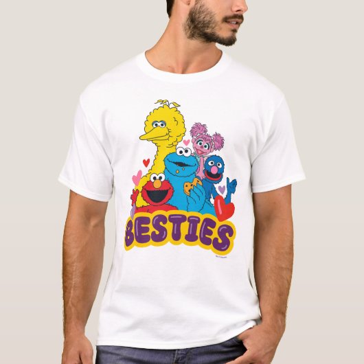 T-shirt Sesame Street Valentine Besoins (Devant)