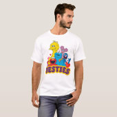 T-shirt Sesame Street Valentine Besoins (Devant entier)