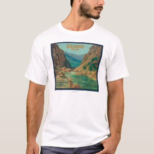 T-shirt Sespe LabelFillmore orange, CA