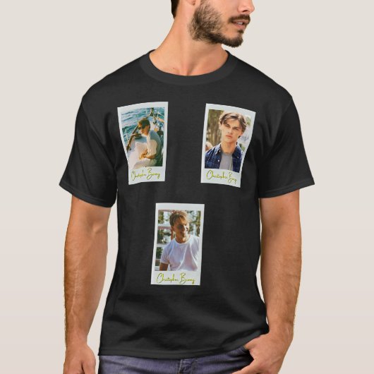 T-shirt Set d'autocollants Christopher Briney / (Devant)