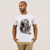 T-shirt Setter anglais (Devant entier)