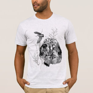T-shirt Setter anglais