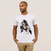T-shirt Setter anglais, mignon chiot (Devant entier)