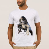 T-shirt Setter anglais, mignon chiot (Devant)