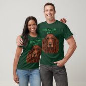 T-shirt Setter irlandais (Unisexe)