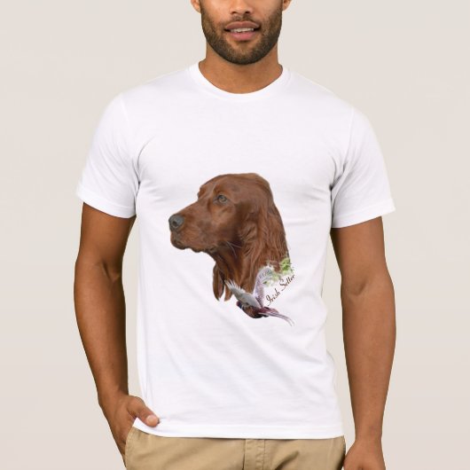 T-shirt Setter irlandais (Devant)