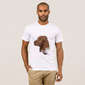 T-shirt Setter irlandais (Devant entier)