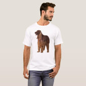 T-shirt Setter irlandais (Devant entier)