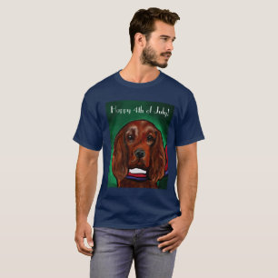 T-shirt Setter Rouge Irlandais 