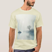 T-shirt Seul dans la conception de la fosse (Devant)