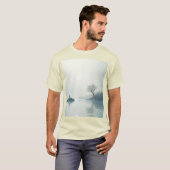 T-shirt Seul dans la conception de la fosse (Devant entier)