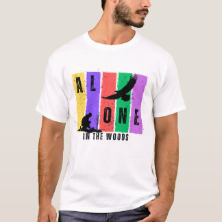 T-shirt Seul dans la couverture mobile Woods