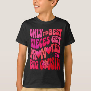 T-shirt Seul le cousin plus âgé que les nièces est promu g