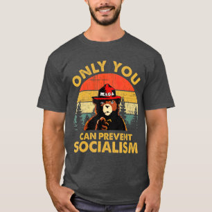 T-shirt Seul Le Socialisme Peut Empêcher Le Camping Des O