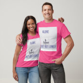 T-shirt Seul mais pas seul (Unisexe)
