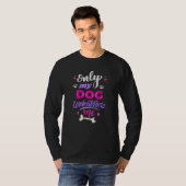 T-shirt Seul mon chien me comprend (Devant entier)