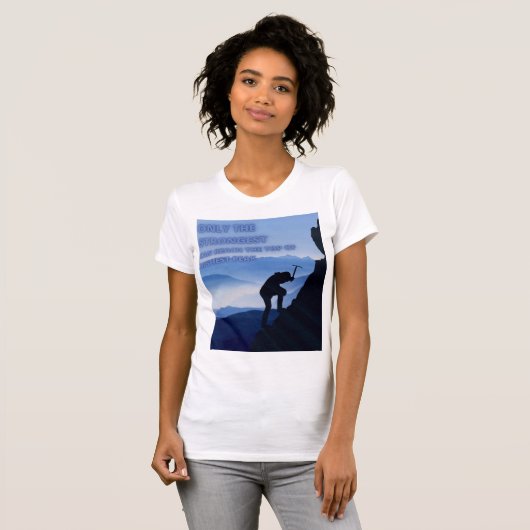 T-shirt Seule la plus forte (Devant entier)