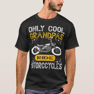 T-shirt Seule l'illustration Cool Grandpas Ride amoureux d