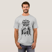 T-shirt Seule minorité dangereuse (Devant entier)
