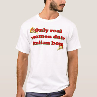 T-shirt Seulement garçons d'Italien de date de vraies