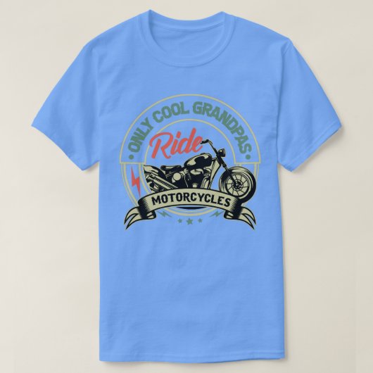 T-shirt seulement les grands-pas cool roulent moto Biker G (Design devant)
