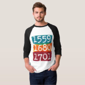 T-shirt Seulement nombres (Devant entier)