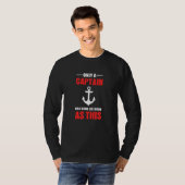 T-shirt Seulement un capitaine commandant (Devant entier)