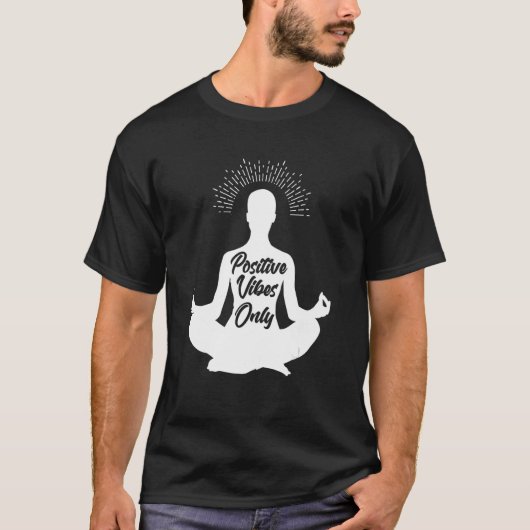 T-shirt Seules les ondes positives (Devant)