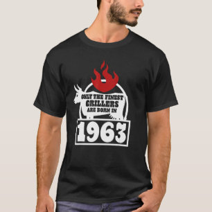 T-shirt Seuls Les Meilleurs Grillers Sont Nés En 1963 59th