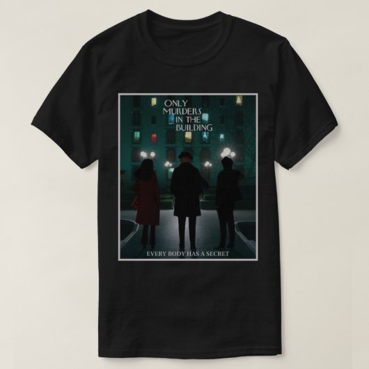 T-shirt Seuls Les Meurtres Dans Le Bâtiment 13 (Design devant)