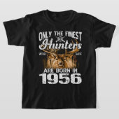 T-shirt Seuls Les Plus Beaux Chasseurs Sont Nés En 1956 Ch (Poser)