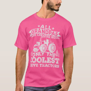 T-shirt Seuls Les Tracteurs De Conduite Grandpas Cool