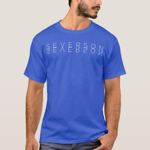 T-shirt Severson Reflections Miroir Personnalisé Dernier N