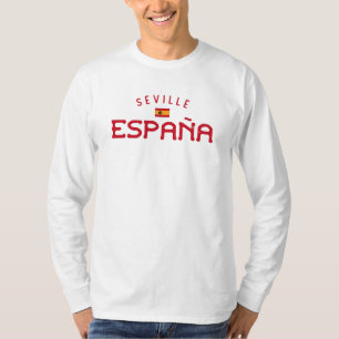T-shirt Séville Espagne en détresse (Espagne)