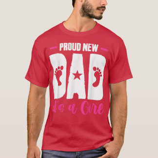 T-shirt Sexe Révéler Fête des pères Fier Nouveau Papa C'Es