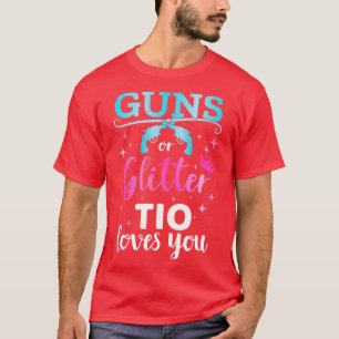 T-shirt Sexe révéler s ou la tisane de parties scintillant