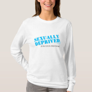T-shirt Sexuellement privé pour votre liberté
