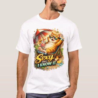 T-shirt Sexy Et Je Le Sais