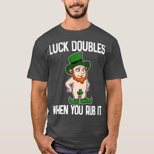 T-shirt Sexy Leprechaun Jour de la Saint Patrick Dirty Iri (Devant)