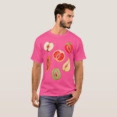 T-shirt Sexy Vagina Fruits (Devant entier)